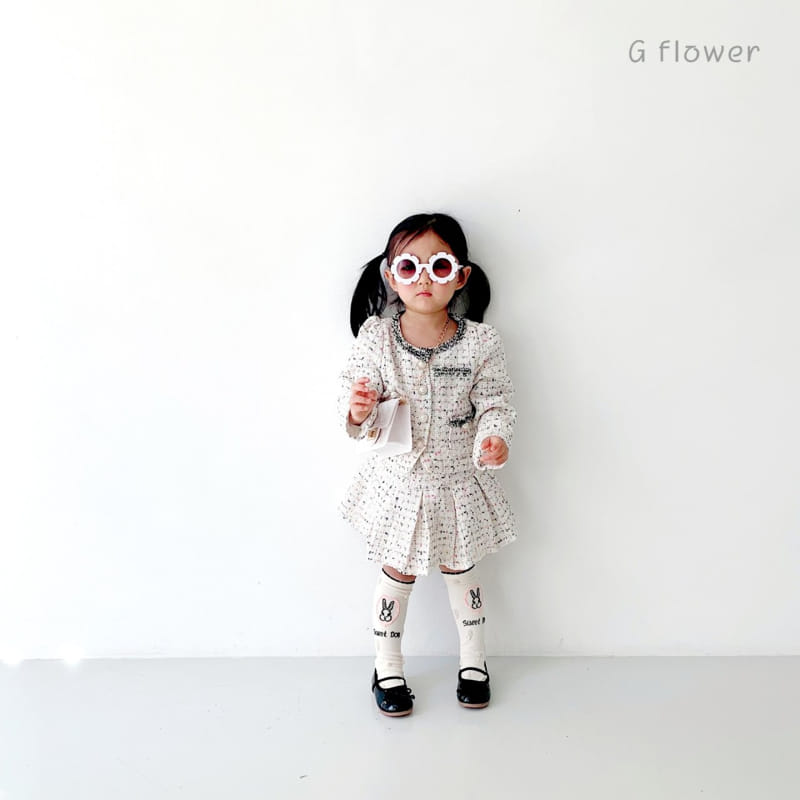 G Flower - Korean Children Fashion - #kidzfashiontrend - Twid Two Piece - 3