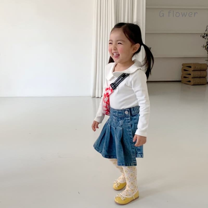 G Flower - Korean Children Fashion - #kidzfashiontrend - Basic Tee