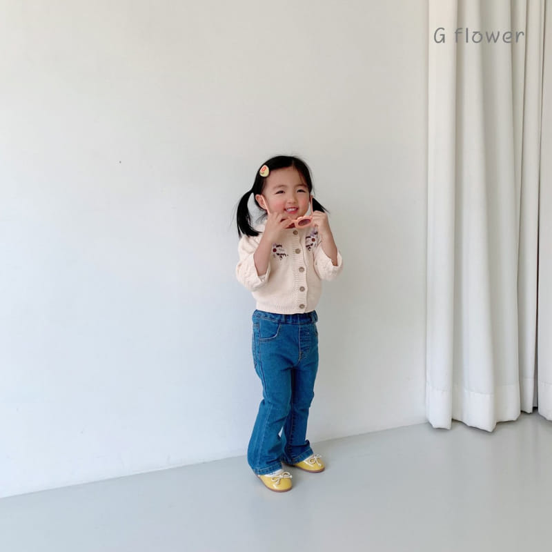 G Flower - Korean Children Fashion - #littlefashionista - Jeans - 6