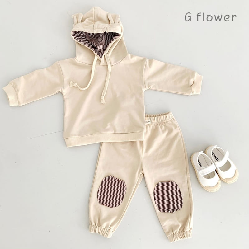 G Flower - Korean Children Fashion - #magicofchildhood - Bear Hoody Set - 9