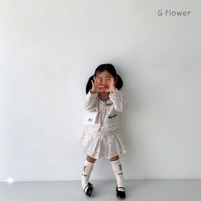 G Flower - Korean Children Fashion - #minifashionista - Twid Two Piece - 7