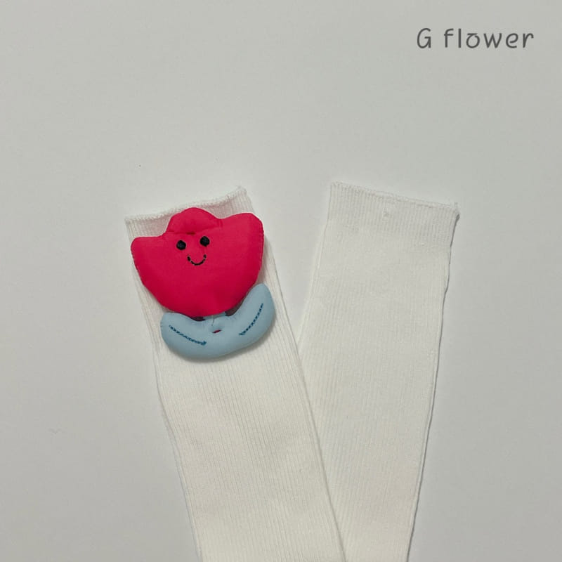 G Flower - Korean Children Fashion - #prettylittlegirls - Smile Tulip Knee Socks - 11