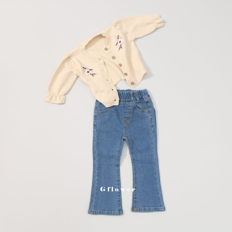 G Flower - Korean Children Fashion - #stylishchildhood - Jeans - 12