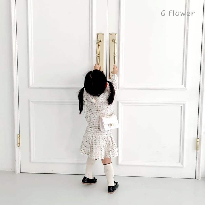 G Flower - Korean Children Fashion - #toddlerclothing - Twid Two Piece - 10