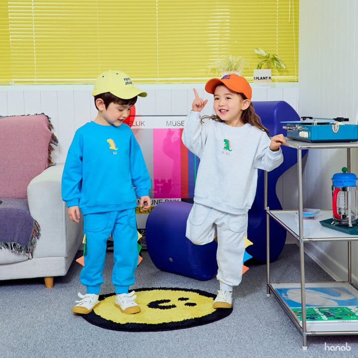 Hanab - Korean Children Fashion - #childrensboutique - Grr Top Bottom Set - 11