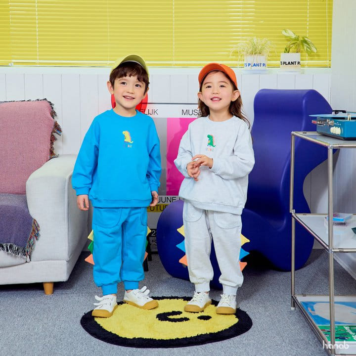 Hanab - Korean Children Fashion - #kidzfashiontrend - Grr Top Bottom Set