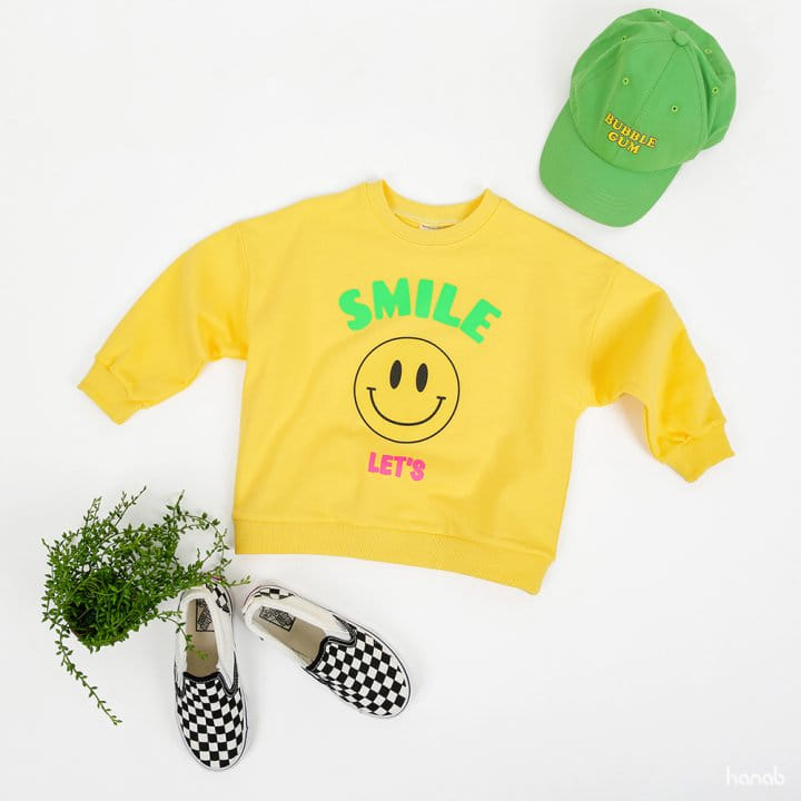 Hanab - Korean Children Fashion - #prettylittlegirls - Let’s Smile Sweatshirt