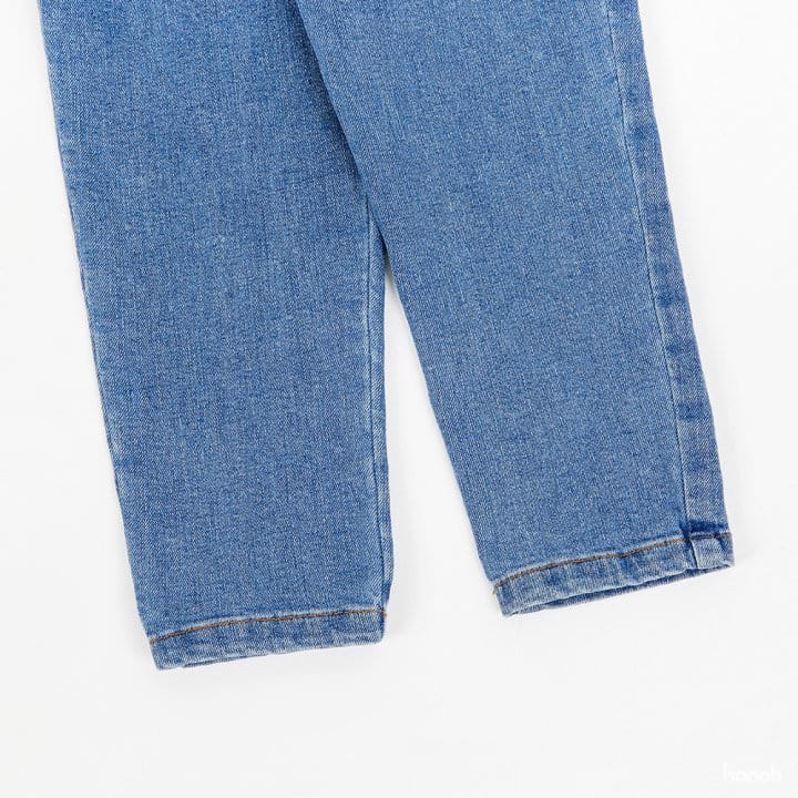 Hanab - Korean Children Fashion - #todddlerfashion - Span Striaght Denim Jeans - 6