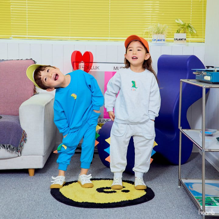 Hanab - Korean Children Fashion - #toddlerclothing - Grr Top Bottom Set - 8