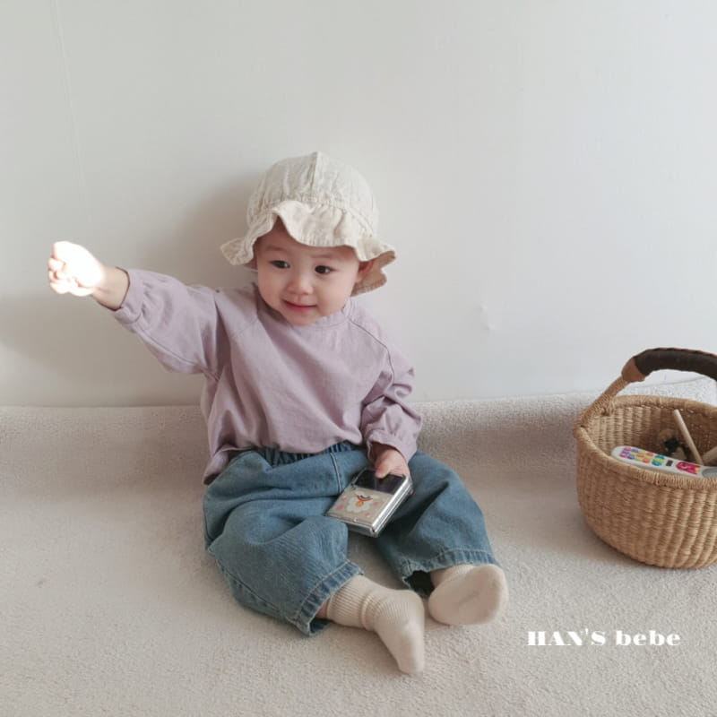 Han's - Korean Baby Fashion - #babyboutique - Bebe Sing Raglan Tee - 5