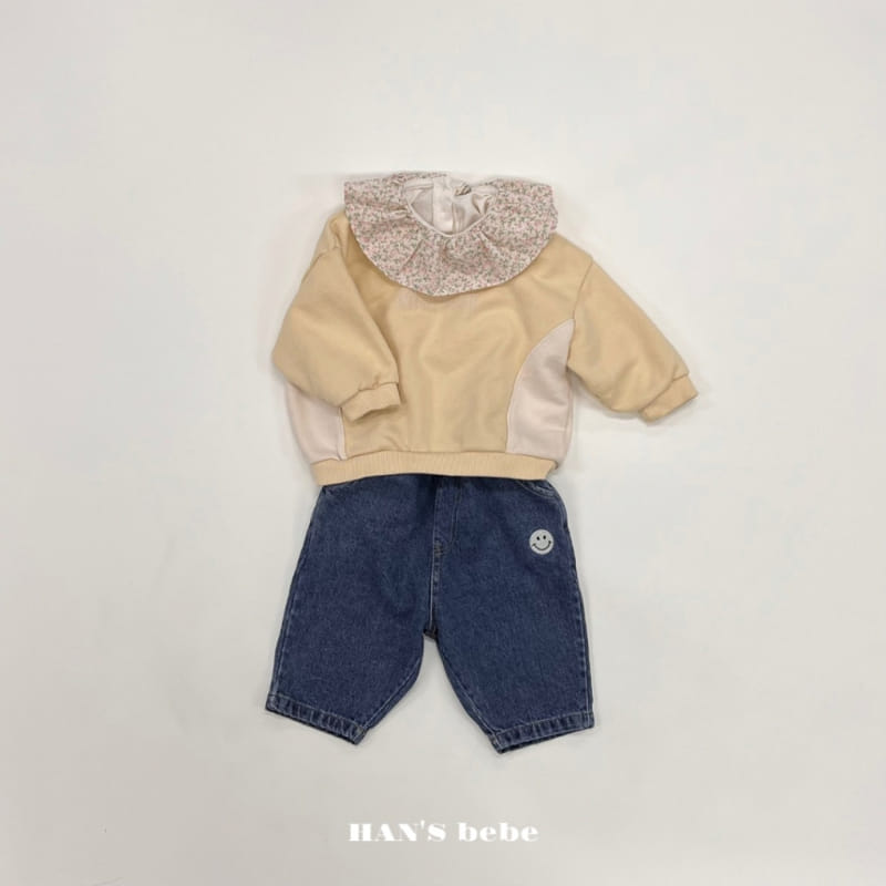 Han's - Korean Baby Fashion - #babyboutique - Bebe Nana Frill Tee - 3