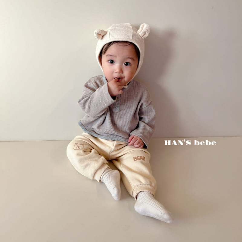 Han's - Korean Baby Fashion - #babyboutiqueclothing - Bebe Line Piping Tee - 11