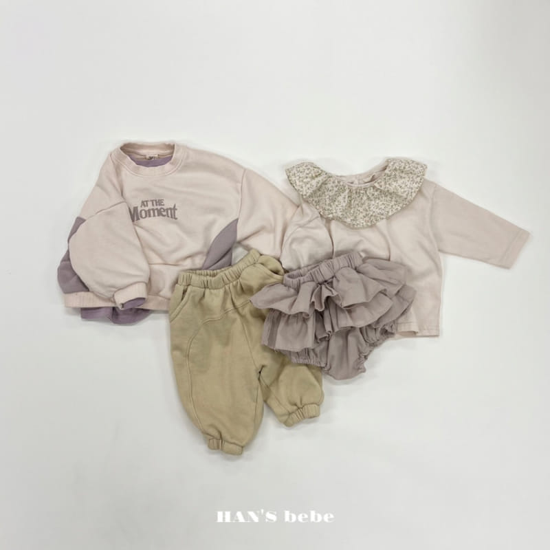 Han's - Korean Baby Fashion - #babyboutique - Bebe Nana Frill Tee - 4
