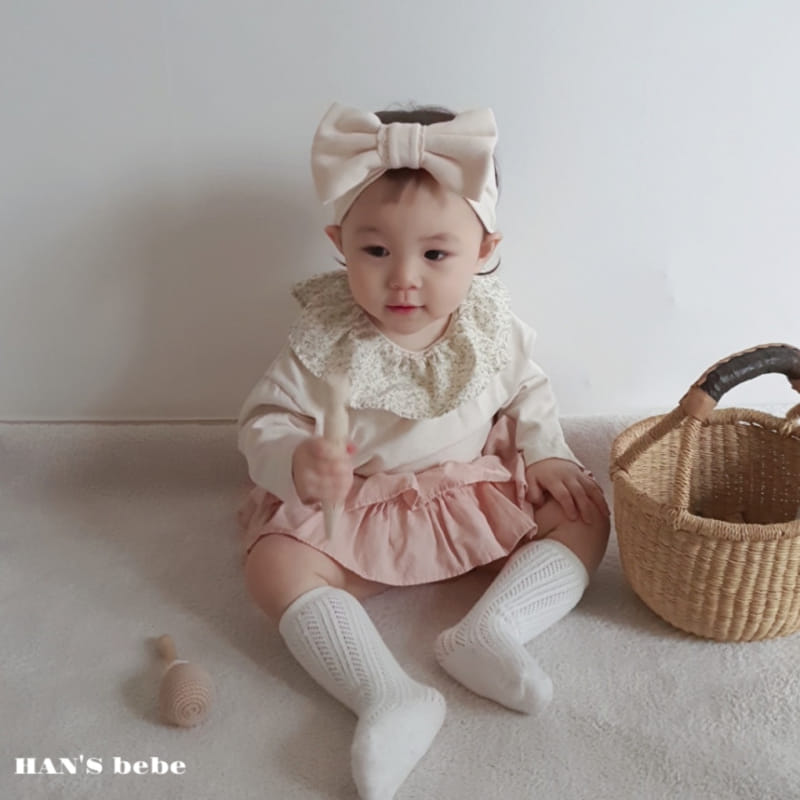 Han's - Korean Baby Fashion - #babyclothing - Bebe Nana Frill Tee - 5