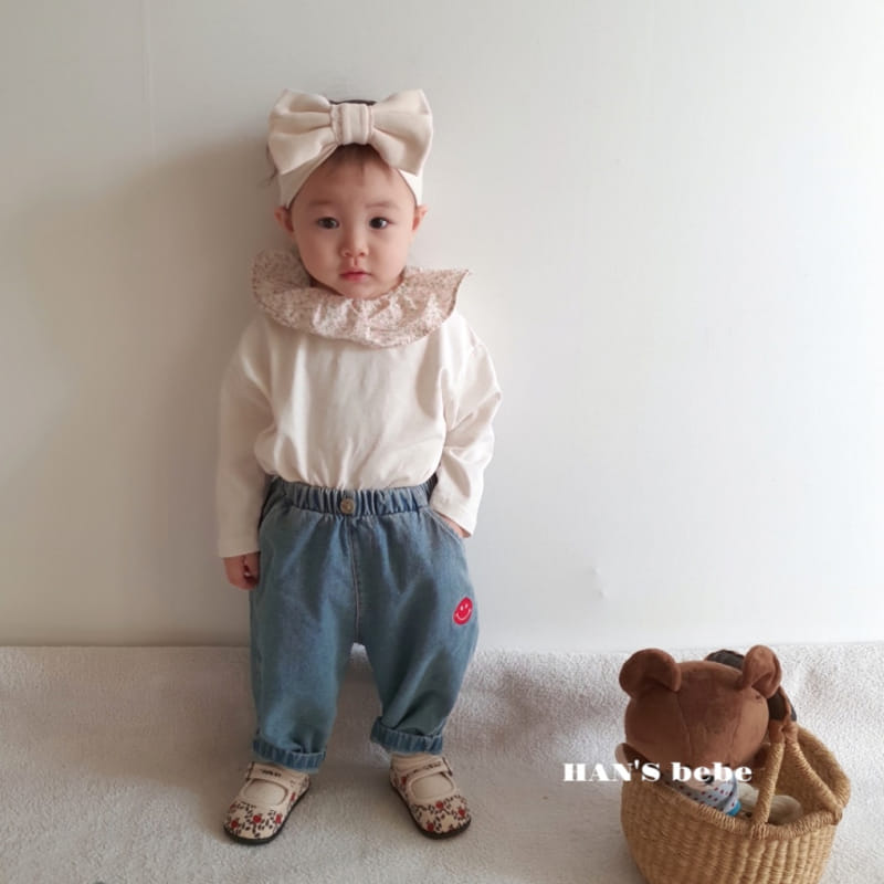 Han's - Korean Baby Fashion - #babyfashion - Bebe Nana Frill Tee - 6