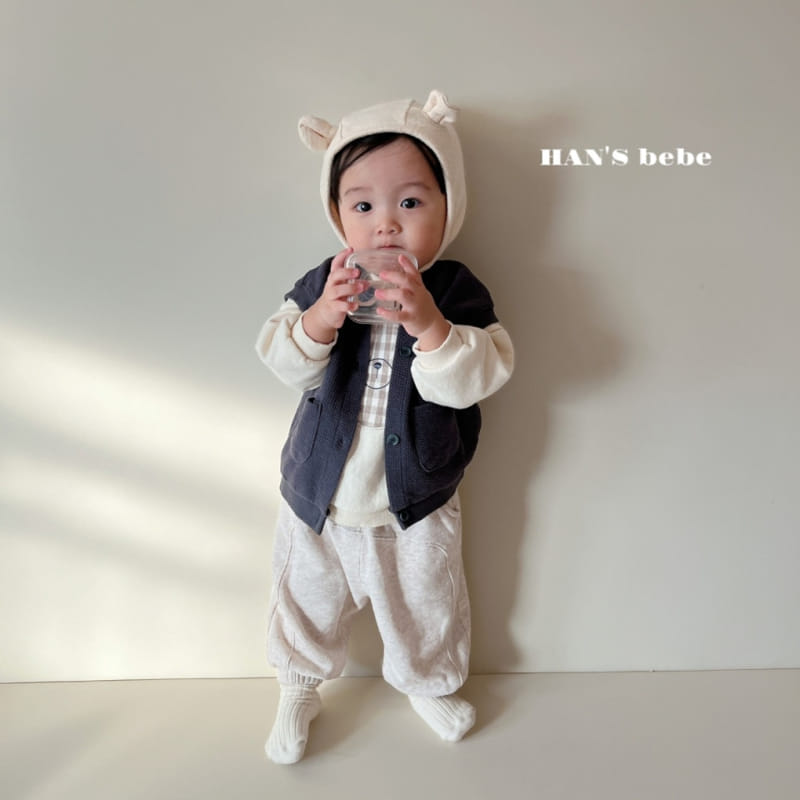 Han's - Korean Baby Fashion - #babygirlfashion - Bebe Open Vest - 11