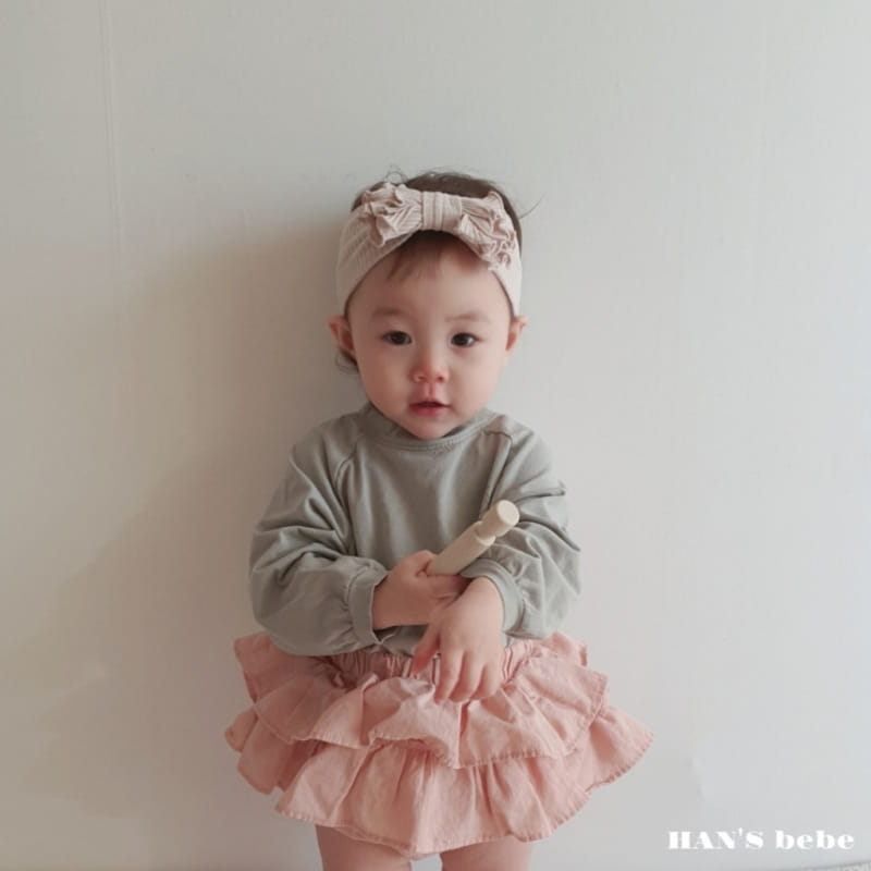 Han's - Korean Baby Fashion - #babygirlfashion - Bebe Sing Raglan Tee - 10