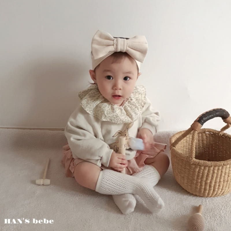 Han's - Korean Baby Fashion - #babyoninstagram - Bebe Barnie Sweatshirt - 7