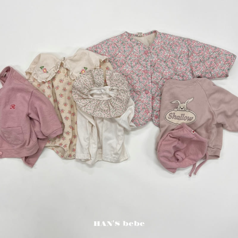 Han's - Korean Baby Fashion - #babyoninstagram - Bebe Lotty Collar Bodysuit - 4