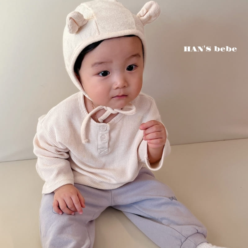 Han's - Korean Baby Fashion - #babyoutfit - Bebe Line Piping Tee - 5