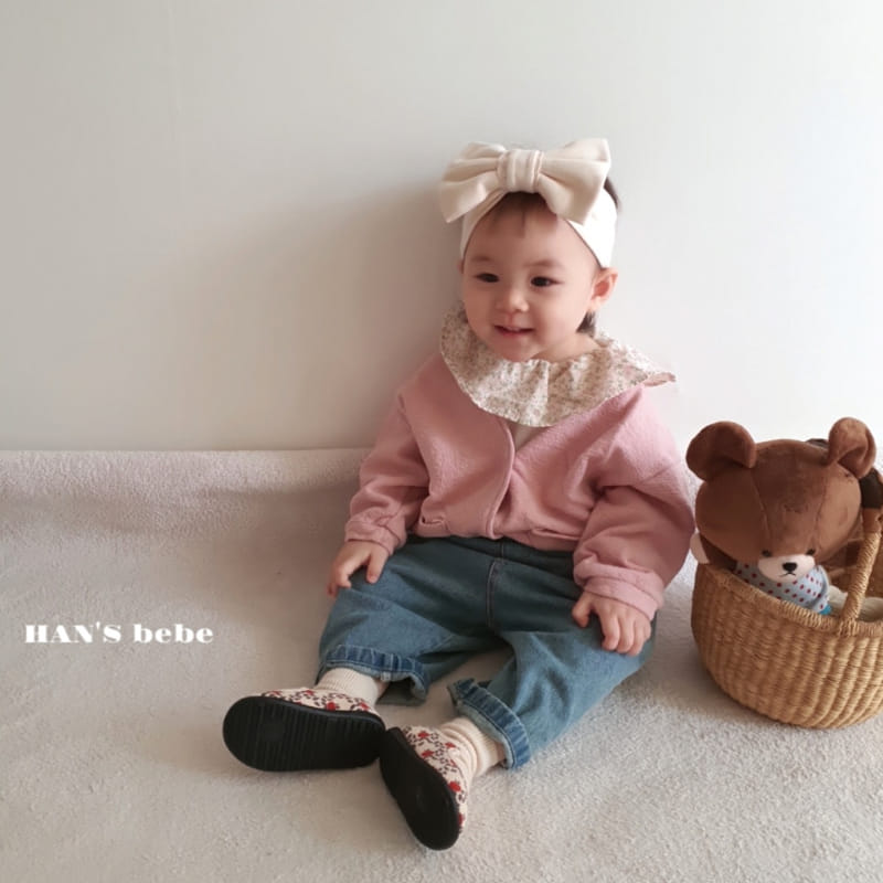 Han's - Korean Baby Fashion - #babyoutfit - Bebe Nana Frill Tee - 12