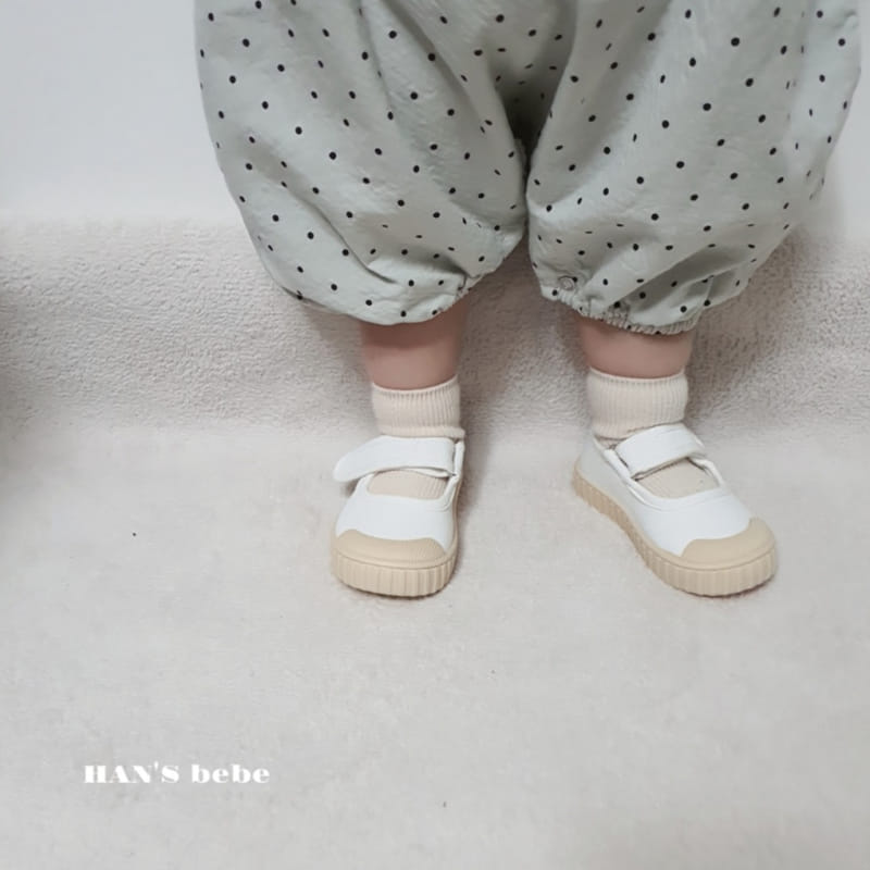 Han's - Korean Baby Fashion - #babyoutfit - Bebe Frill Bonbon Dungarees Bodysuit - 8