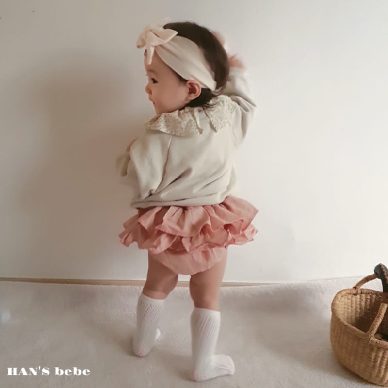 Han's - Korean Baby Fashion - #babywear - Bebe Barnie Sweatshirt - 11