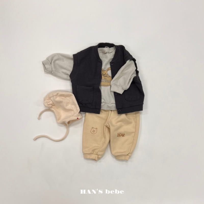 Han's - Korean Baby Fashion - #babywear - Bebeb Woodie Pants - 4