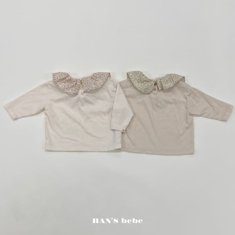 Han's - Korean Baby Fashion - #smilingbaby - Bebe Nana Frill Tee - 2