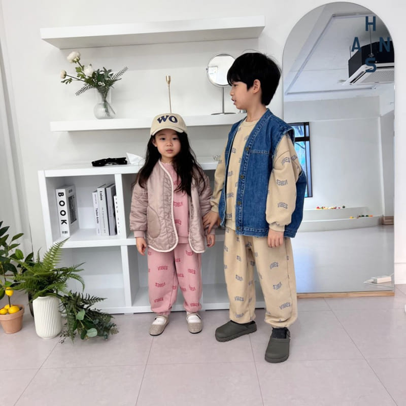 Han's - Korean Children Fashion - #Kfashion4kids - Carry Denim Vest - 11