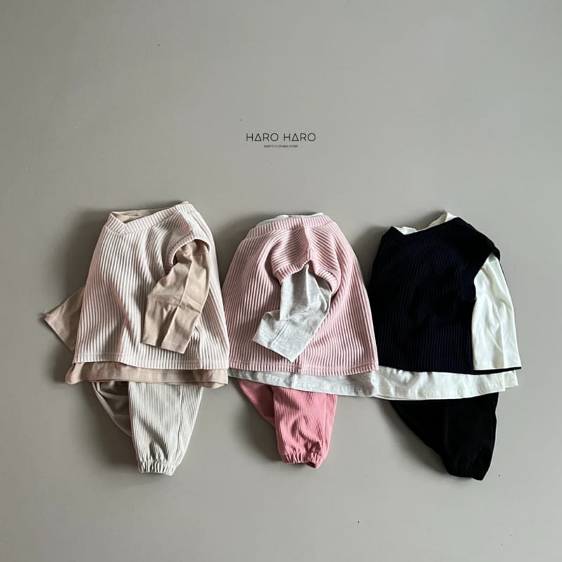 Haro Haro - Korean Children Fashion - #designkidswear - Spring Basic Tee - 12