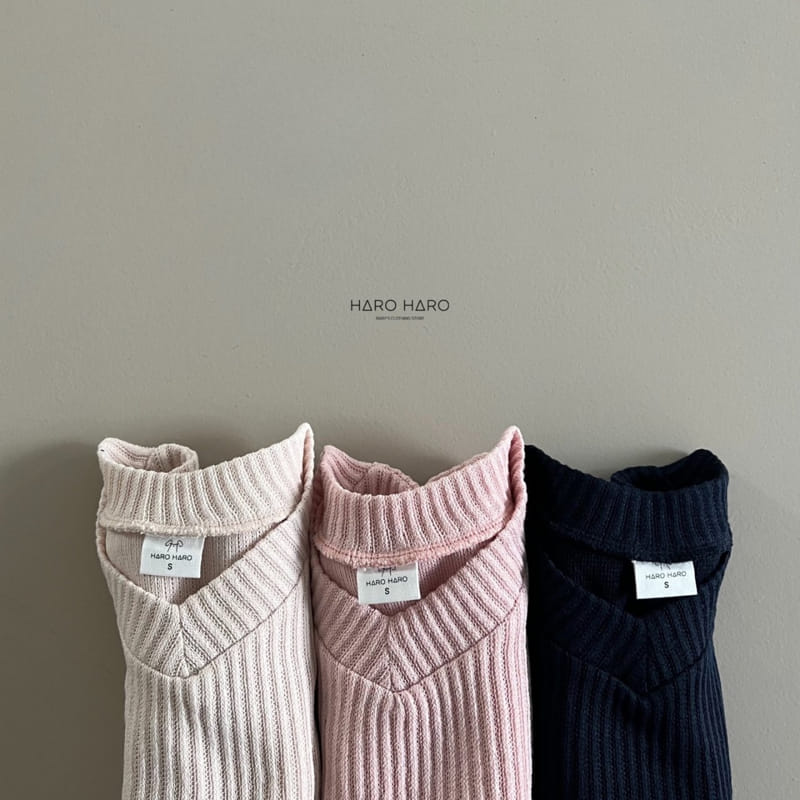 Haro Haro - Korean Children Fashion - #littlefashionista - Pastel Knit Vest - 5