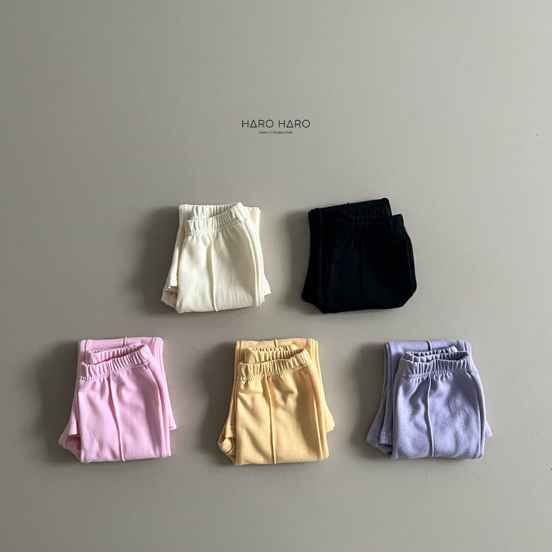 Haro Haro - Korean Children Fashion - #littlefashionista - Pintuck Bootscut Pants - 7