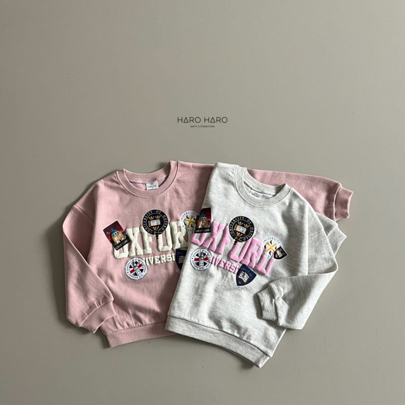 Haro Haro - Korean Children Fashion - #magicofchildhood - Oxford Sweatshirt - 2