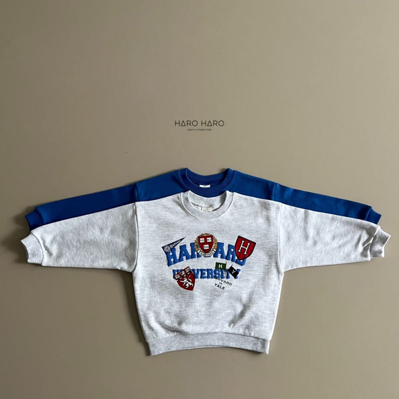 Haro Haro - Korean Children Fashion - #magicofchildhood - Havard Sweatshirt