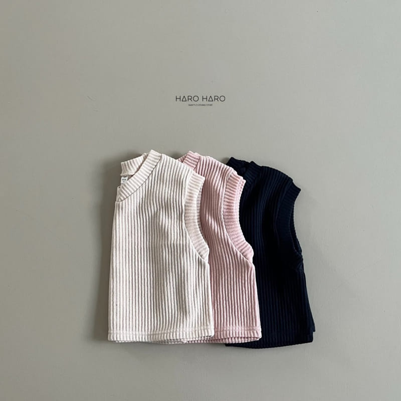 Haro Haro - Korean Children Fashion - #prettylittlegirls - Pastel Knit Vest - 8
