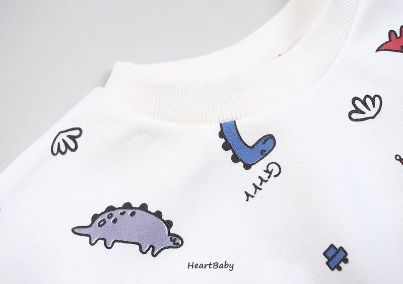 Heart Baby - Korean Baby Fashion - #babyboutique - Dino Bodysuit - 7