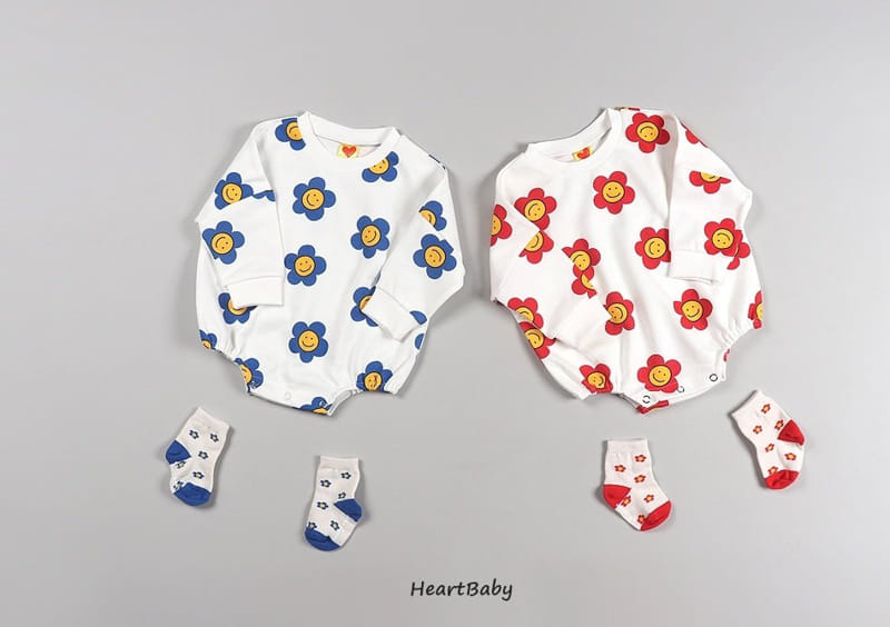 Heart Baby - Korean Baby Fashion - #babywear - Daisy Bodysuit - 2
