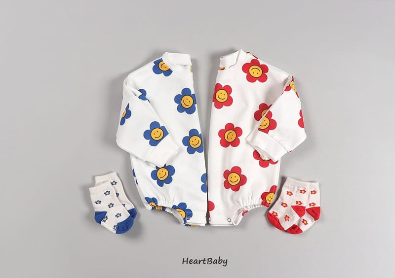Heart Baby - Korean Baby Fashion - #smilingbaby - Daisy Bodysuit - 5