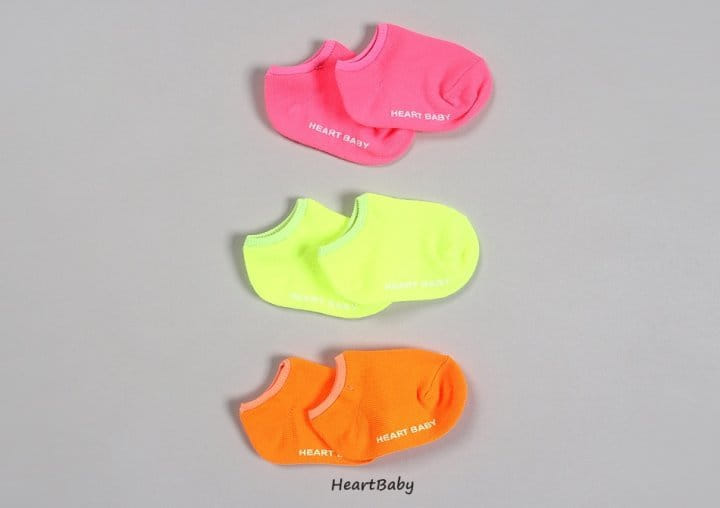 Heart Baby - Korean Children Fashion - #Kfashion4kids - Neon Socks - 6