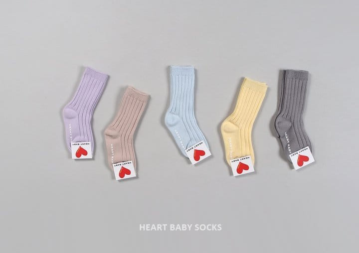 Heart Baby - Korean Children Fashion - #Kfashion4kids - Pastel Boodle Socks - 2