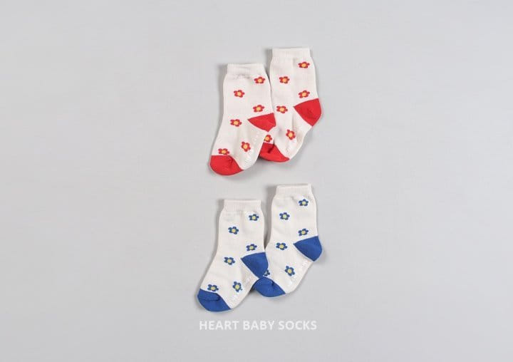 Heart Baby - Korean Children Fashion - #Kfashion4kids - Daisy Socks