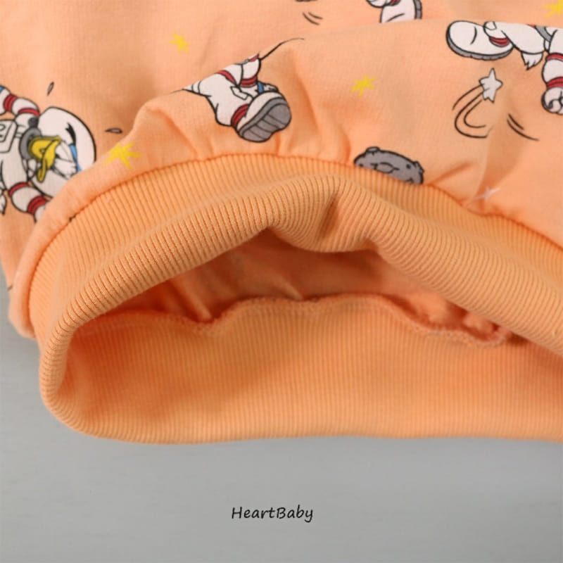 Heart Baby - Korean Children Fashion - #childrensboutique - Space Mickey Top Bottom Set - 5