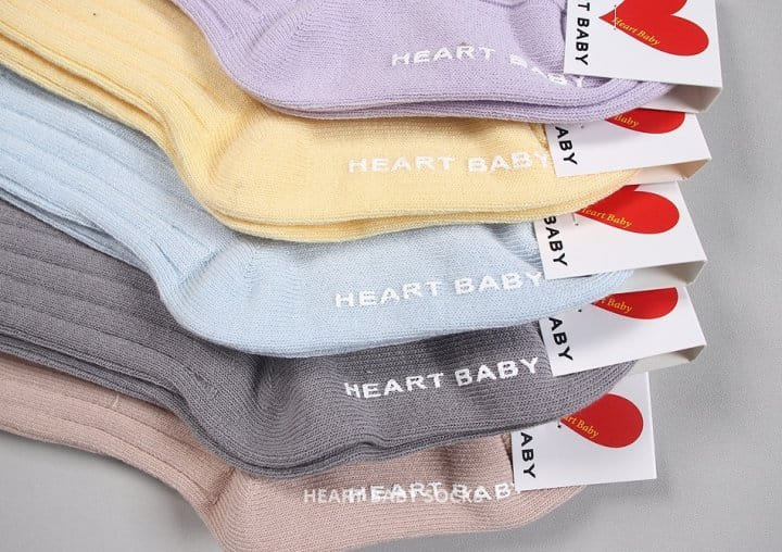 Heart Baby - Korean Children Fashion - #childrensboutique - Pastel Boodle Socks - 9
