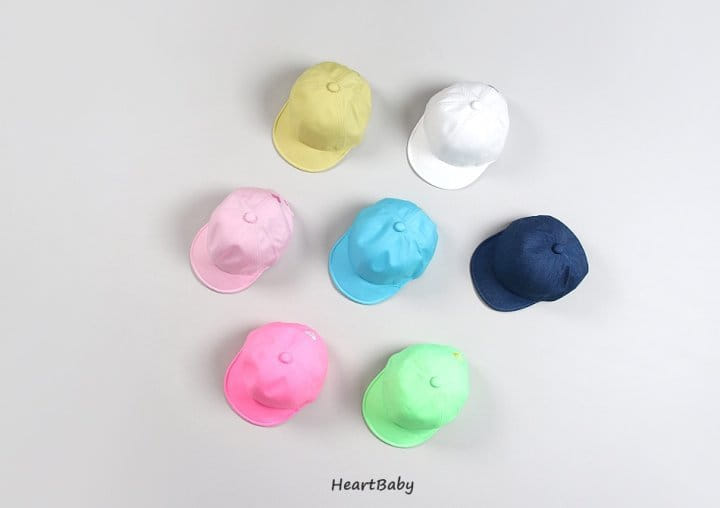 Heart Baby - Korean Children Fashion - #designkidswear - Heart Color Cap - 4
