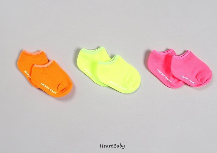 Heart Baby - Korean Children Fashion - #discoveringself - Neon Socks