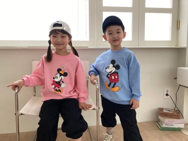 Heart Baby - Korean Children Fashion - #fashionkids - Mickey Minne Sweatshirt - 3
