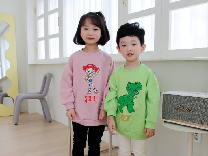 Heart Baby - Korean Children Fashion - #kidsshorts - Toy Story Sweatshirt - 5