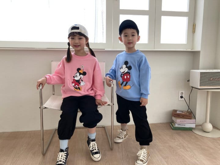 Heart Baby - Korean Children Fashion - #fashionkids - Mickey Minne Sweatshirt - 4
