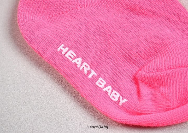 Heart Baby - Korean Children Fashion - #kidsshorts - Neon Socks - 4